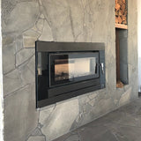 Kent Fairlight Insert Wood Heater - Metallic Black