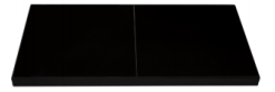 Maxiheat Inbuilt Hearth Gloss Black 1.2m x 0.6m
