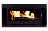 Kent Fairlight Insert Wood Heater - Metallic Black