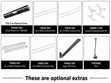 HEATSTRIP Elegance 3600W heaters (THE3600) - Electric Radiant Heater