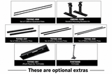 HEATSTRIP Intense (Black) 2200W - Electric infra-red Radiant Heater (THY2200)