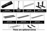 HEATSTRIP Intense (Black) 3200W - Electric infra-red Radiant Heater (THY3200)