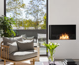 Flex 18LC Left Corner Fireplace - EcoSmart Fire