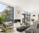 Flex 50LC Left Corner Fireplace - EcoSmart Fire