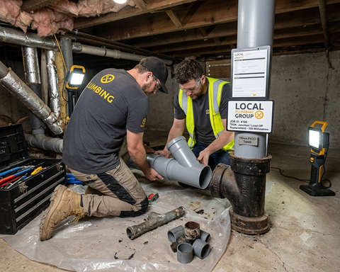 Junction / Lead Off Replacement - 100 Millimetres (Supply and Installed)