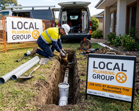 BT Boundary Trap Replacement (Supply and Installed)