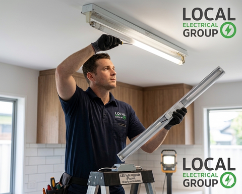LED Light Upgrade (Fluoro) - ( Supply and Installed )