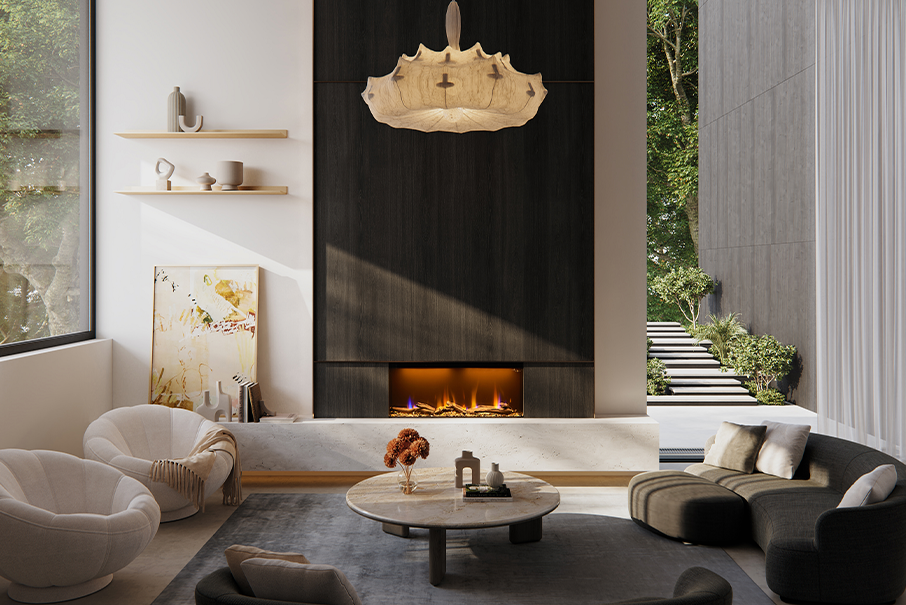 IGNITE XL BOLD 1200 WITH LOGS AND RIVER ROCKS – Local Heating And ...