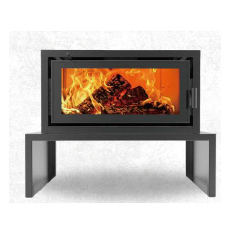 Kent Fairlight Freestanding Wood Heater (Metal Stand)
