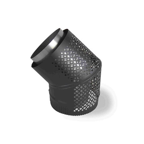 Maxiheat Decromesh Bend 45  - Metallic Black - MXDEC45MB