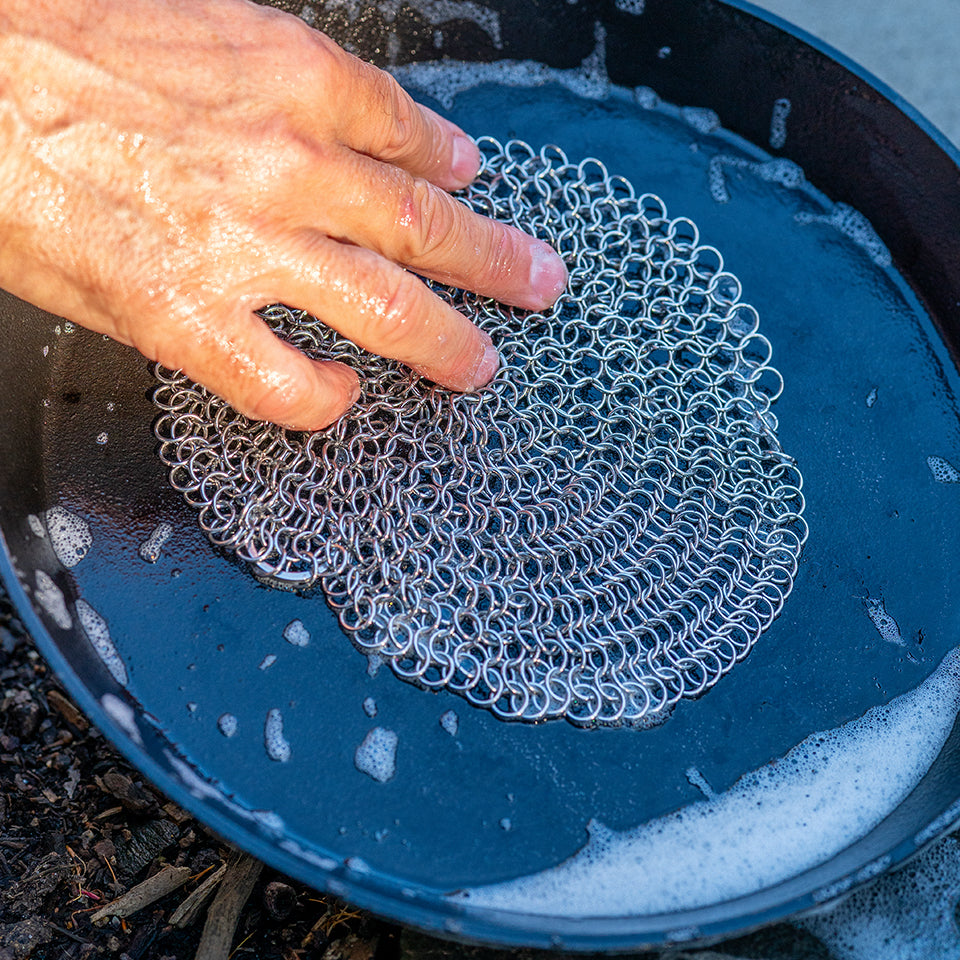 Wooshka Chain Mail Pot Scrubber – Local Heating And Cooling Warehouse