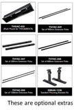 HEATSTRIP Max DC with Remote (Black unit) 3600W - THX3600DCR