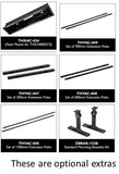 HEATSTRIP Max DC with Remote (Black unit) 2400W - THX2400DCR