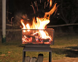 Maxiheat Stacker Firepit With Wood Storage