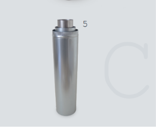 1m External Triple Skin Extension Kit