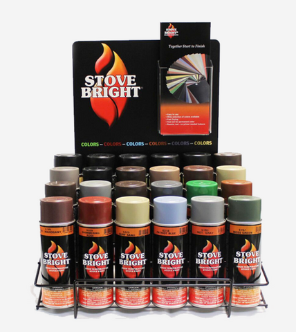 Stove Bright High Temperature Paint Aerosols