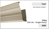 Ace Nuline Gutters Replacement -Single Storey