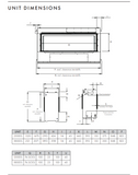 ELEMENT 1800 DOUBLE SIDED NG/LPG POWER BALANCED FLUE FIRE
