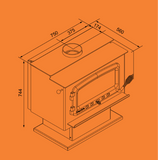 Nectre NMK2PF - PEDESTAL WITH MANUAL FAN