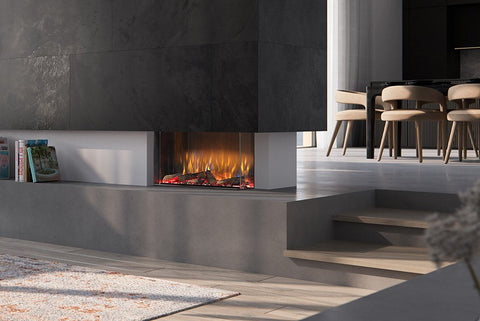 VIVENTE 750 1/2/3 SIDED ELECTRIC FIRE
