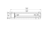 Flex 140SS Single Sided Fireplace - EcoSmart Fire