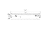 Flex 158SS Single Sided Fireplace - EcoSmart Fire