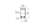 Flex 18LC Left Corner Fireplace - EcoSmart Fire