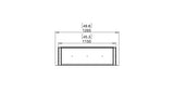 Flex 42SS Single Sided Fireplace - EcoSmart Fire