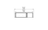 Flex 50SS.BXR Single Sided Fireplace - EcoSmart Fire