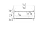 Flex 50SS Single Sided Fireplace - EcoSmart Fire