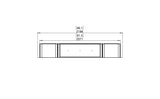 Flex 78SS Single Sided Fireplace (Two Boxes)  - EcoSmart Fire