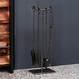 Iron Grey Fire Tool Set