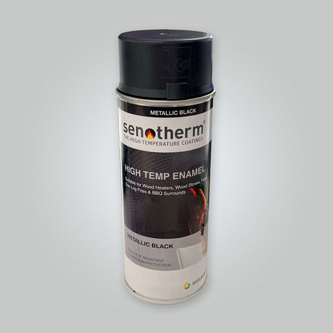 Senotherm Metallic Black High Temp Paint 400g