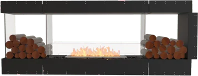 EcoSmart Flex 78PN Peninsula Fireplace
