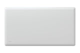 Nobo Slimline Panel Heater w/Castors & Thermostat - White finish 1kW