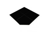 Maxiheat Corner Hearth Gloss Black