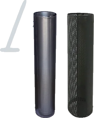 1mtr Internal black mesh/ matte black extension