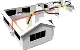 Ducted Reverse Cycle Installation