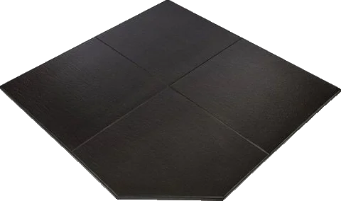 Maxiheat Corner Hearth Matt Grey
