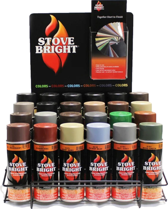 Stove Bright High Temperature Paint Aerosols